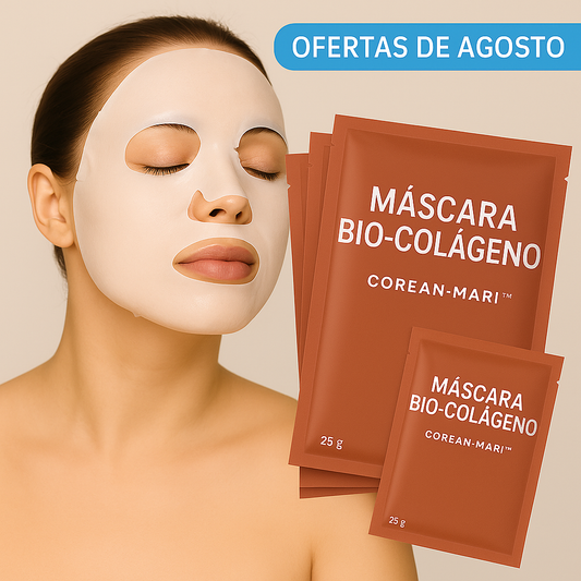 Mascarilla Bio-Colágeno – Rejuvenece tu piel sin riesgos — COREAN MARI™
